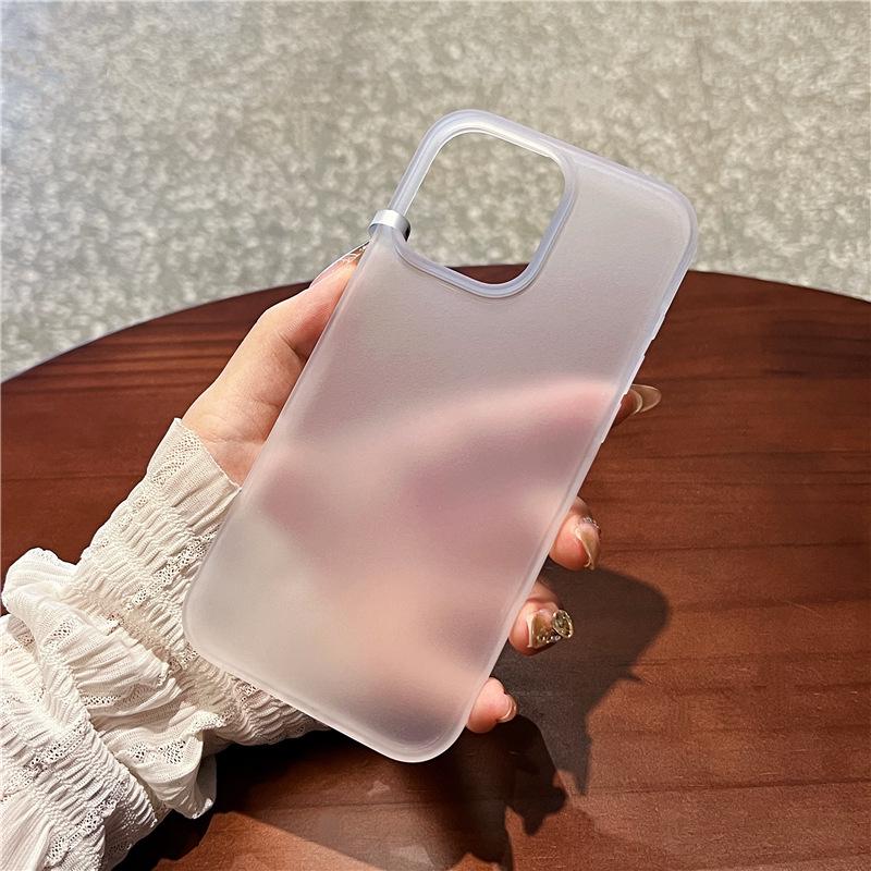 Ice Mist Frosted Silicone Magnetic Case for iPhone 17 - Ultra-Thin & Translucent