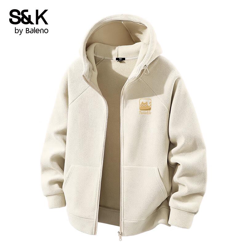 

Baleno Men s S&K Heavyweight Hooded Fleece Jacket 2XL