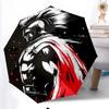 Gladiator Helmet Fashionable Automatic Opening/Closing Folding Umbrella. Portable and Foldable, Ideal for Gift, Travel, and Daily Use.