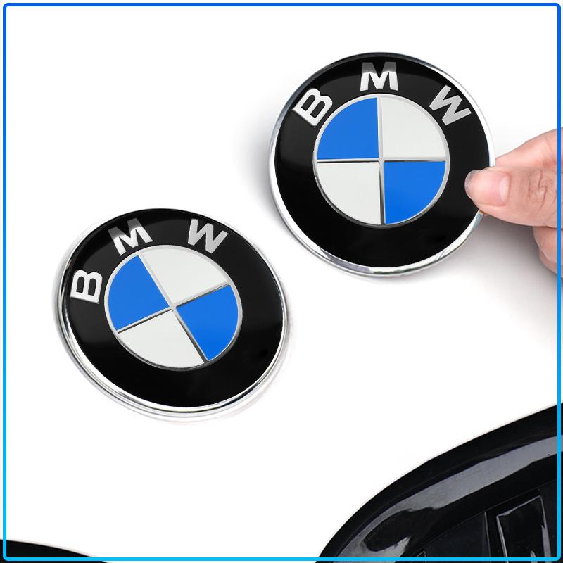 1Pcs 74/82mm Car Emblem Badge Hood Front Rear Trunk Logo For BMW M E46 E90 E60 F30 F10 X1 X2 X3 X5 X4 X6 X7 X8 G30 G20 G32 G11