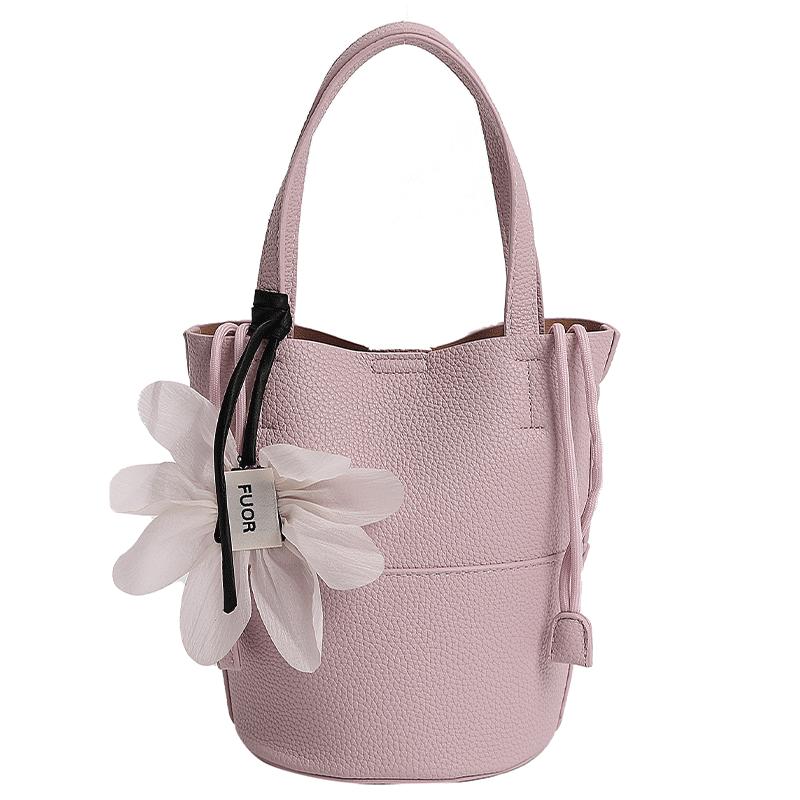 Handbag Women's New Bucket Bag Versatile Messenger Bag Niche Shoulder Bag