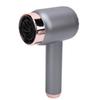 Cordless Ionic Hair Dryer Portable Stylish Hot Cold Wind Blow Dryer for Home and Travel Dark Gray