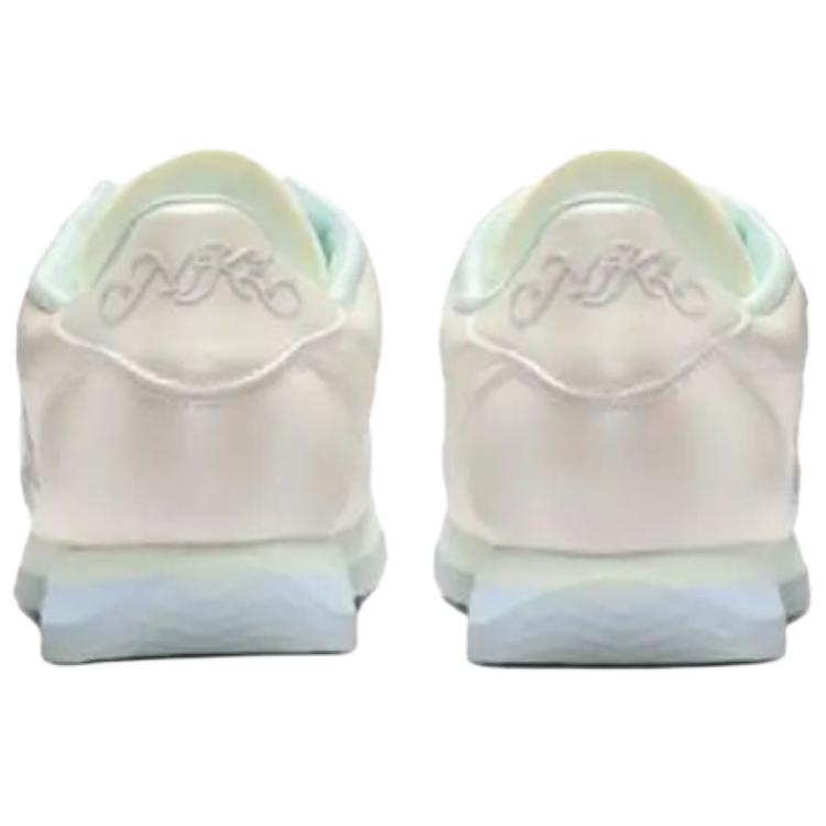 Nike Cortez Cómodos Versátiles de Caña Baja Estilo de Vida Casual Zapatillas para Mujer Blancas IU0528-114