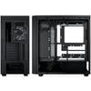 Cooler Master MasterBox 600 Back Wiring Radiator Compatible with 4 ARGB Fans Mid Tower ATX PC Case Black CS9003 Motherboard/420mm MB600-KGNN-S00