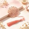 Elegant Hollow Tassel Book Markers Leaf Chinese Style Bookmark Metal Hollow Bookmark  Book Marking