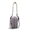 Single-shoulder Crossbody Bag with Contrasting Straps for Water Bottle and Umbrella, Fashionable Dopamine Mobile Phone Bag