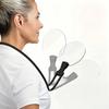 Hands Free Neck Magnifier 5X 10X Reading Magnifier Helping Hands Magnifying Glass  Repair