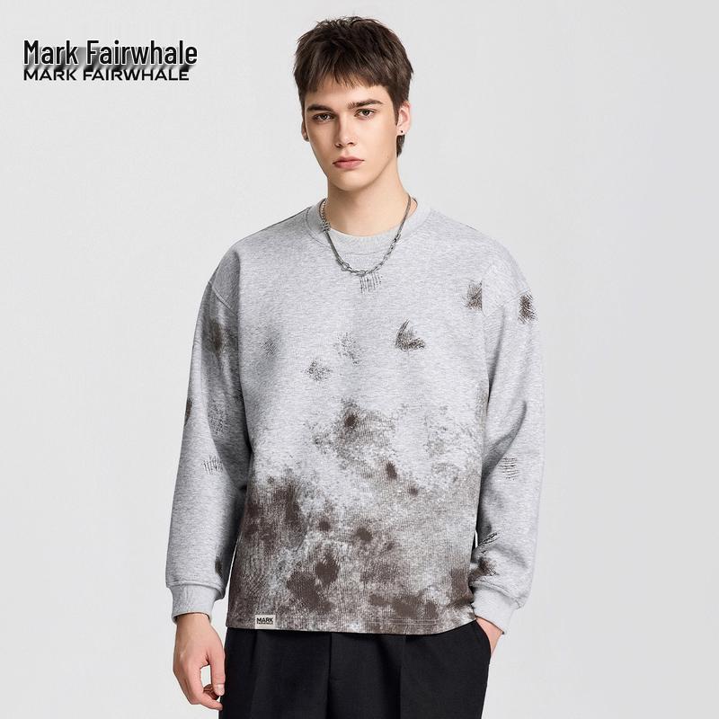 

Mark Fairwhale Men s Retro Tie-Dye Sweatshirt 3XL