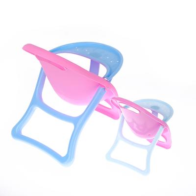 Mini Plastic Seats Household Toys For Children Baby Doll Accessories 4-10 Inches Universal Size Dolls Dining Chair Toddler Chair