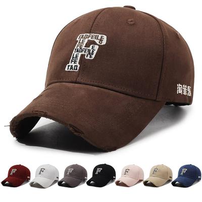 Spring Autumn Embroidered Letter Baseball Cap Men Women Outdoor Sunscreen Hat
