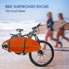 Bike Surfboard Rack Easy To Install Aluminum Alloy Foam Longboard Carrier Holder Rack