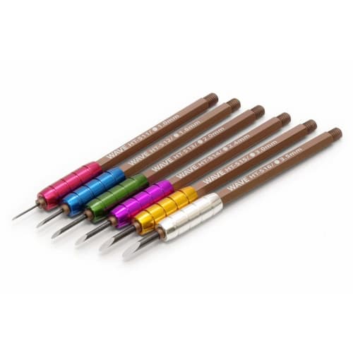 Wave HG Narrow Carving Knife, Round Blade, 1.0mm Blade Width, HT-511