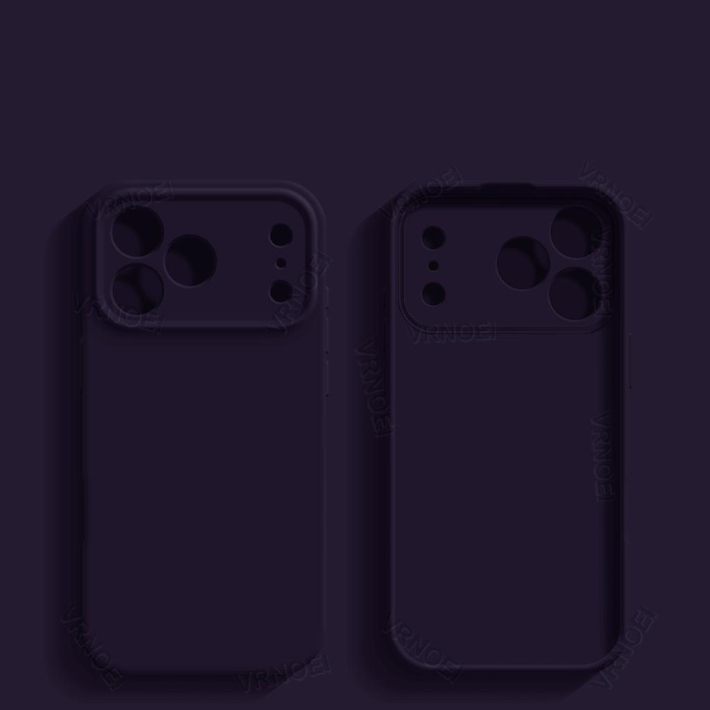Silicone Feel Lens Protection Case For iPhone 17 14 12 11 13 15 16 Pro Max 16 15 14 Plus 16 E Air Shockproof Cover Accessories