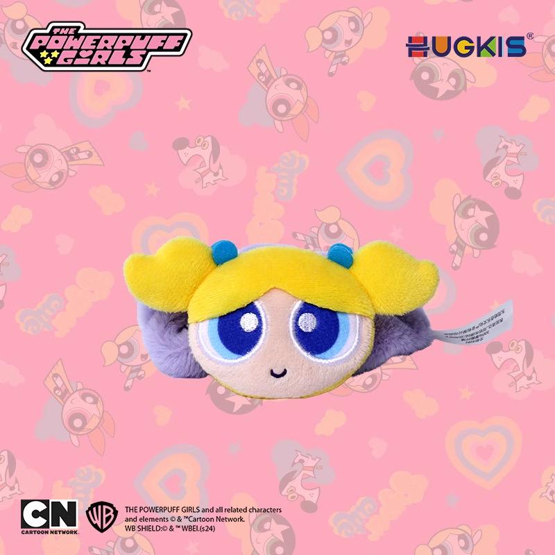 Powerpuff Girls Plush Cartoon Hair Tie Scrunchie - Cute Headwear for Girls