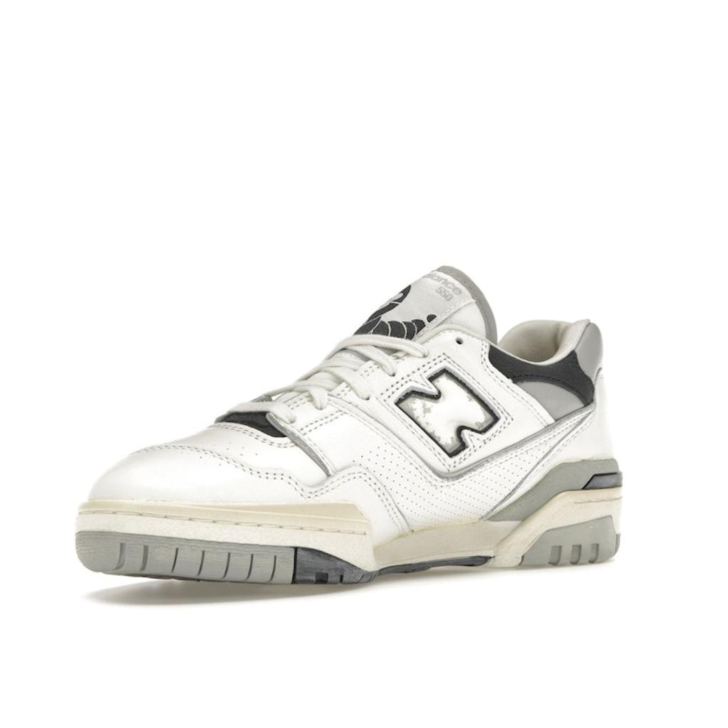New Balance 550 Vintage Pack - Concrete Unisex Sneakers Cream Sea-Salt Black BB550VGB