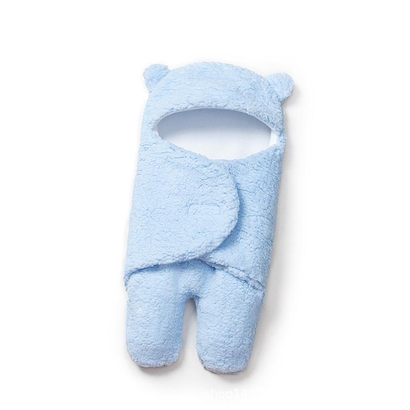 Baby Cushion Season, Thickened Lamb Plush Sleeping Bag, Newborn Baby Quilt, Anti-Kick Quilt, Swaddling Quilt, Anti-Startle