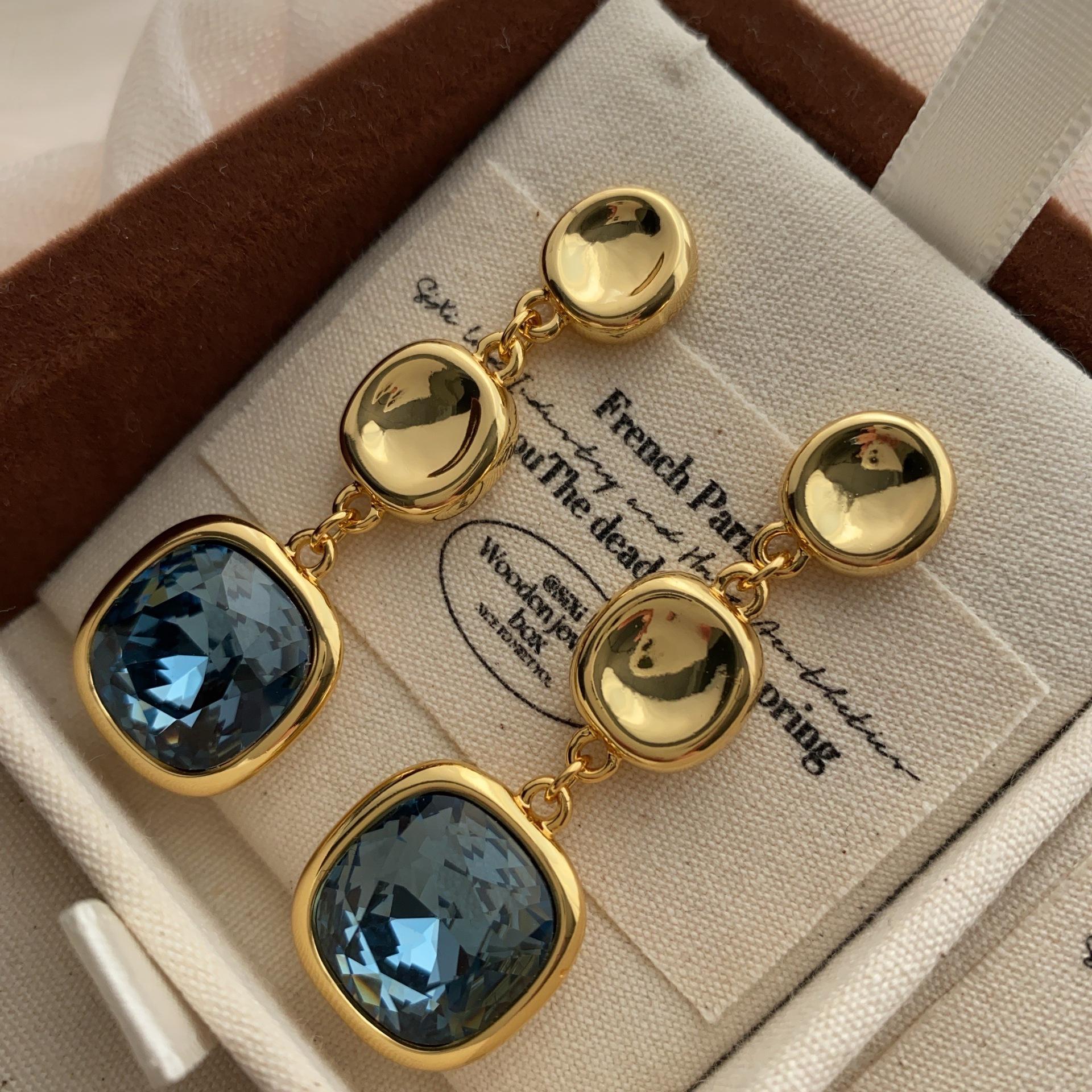 Medieval Style Long Fringed Earrings Women S Light Luxury High-End Earrings, Niche Temperament Versatile Earrings Women