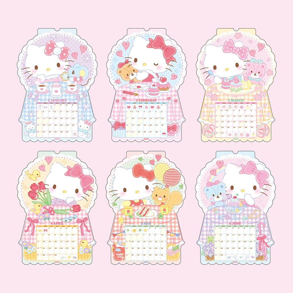 Sanrio Gestanzter Kalender 2025 Hello Kitty Wandbehang 454419