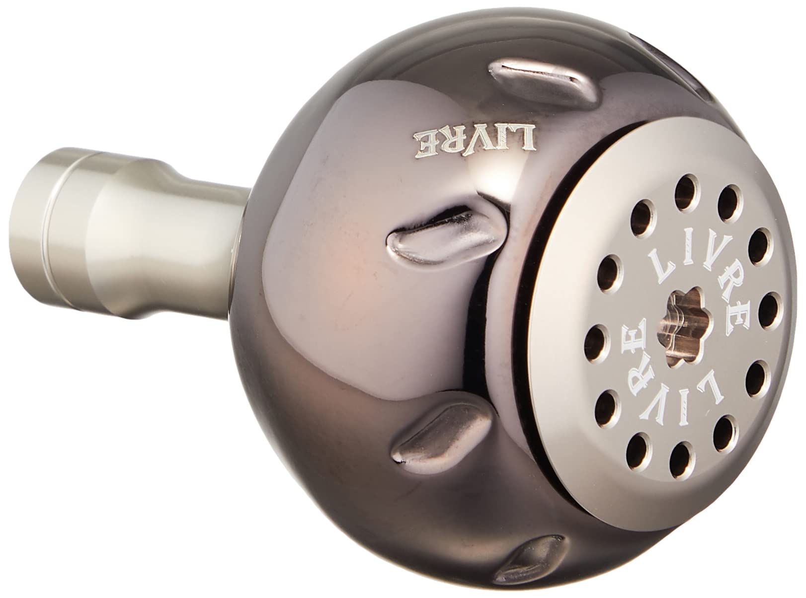 

LIVRE 5905 EP40 Knob Shimano Brown (Single) (B) (IP) & Titanium, 28.5g