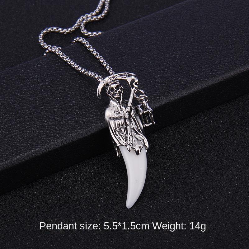 Retro Simulation Wolf Tooth Necklace – buy the best products in