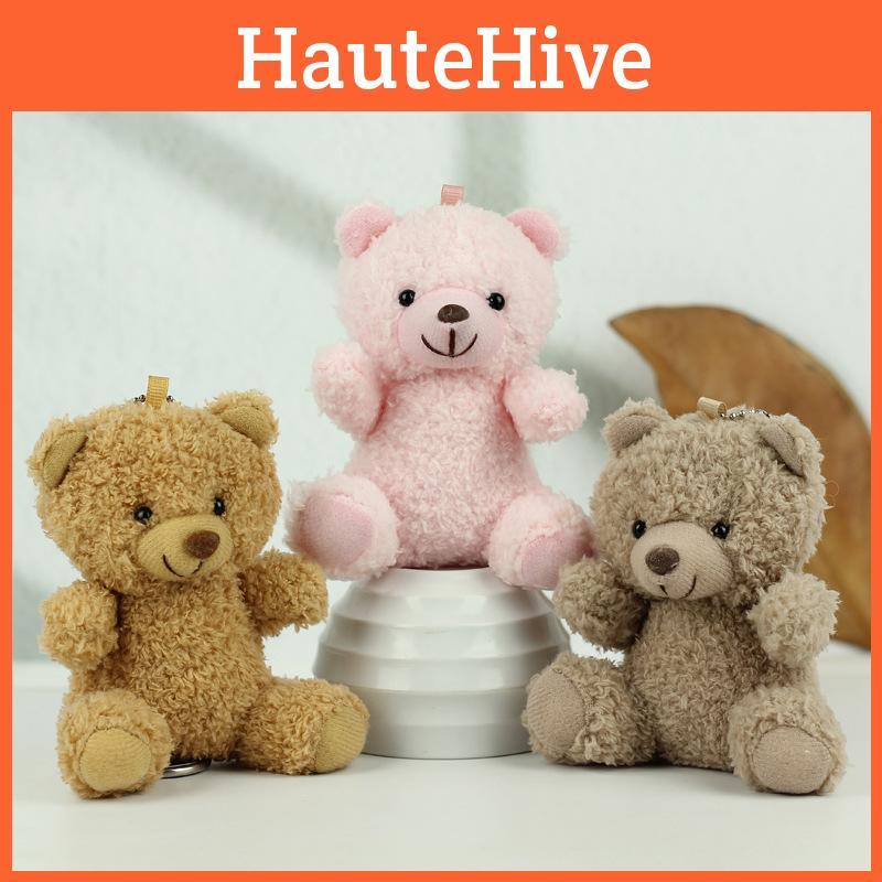 Delightful Bear Teddy Plush Toy Keychain Soft Bear Pendant For Kids Decoration Backpack