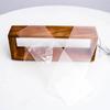Creative Wooden Acrylic Wireless Charging Night Light with Solid Wood Base