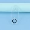 For iPhone 17 Air Camera Lens Protector Black Circle Design HD Clear Tempered Glass Lens Film