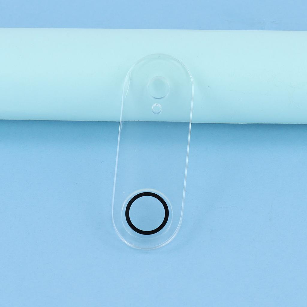 For iPhone 17 Air Camera Lens Protector Black Circle Design HD Clear Tempered Glass Lens Film