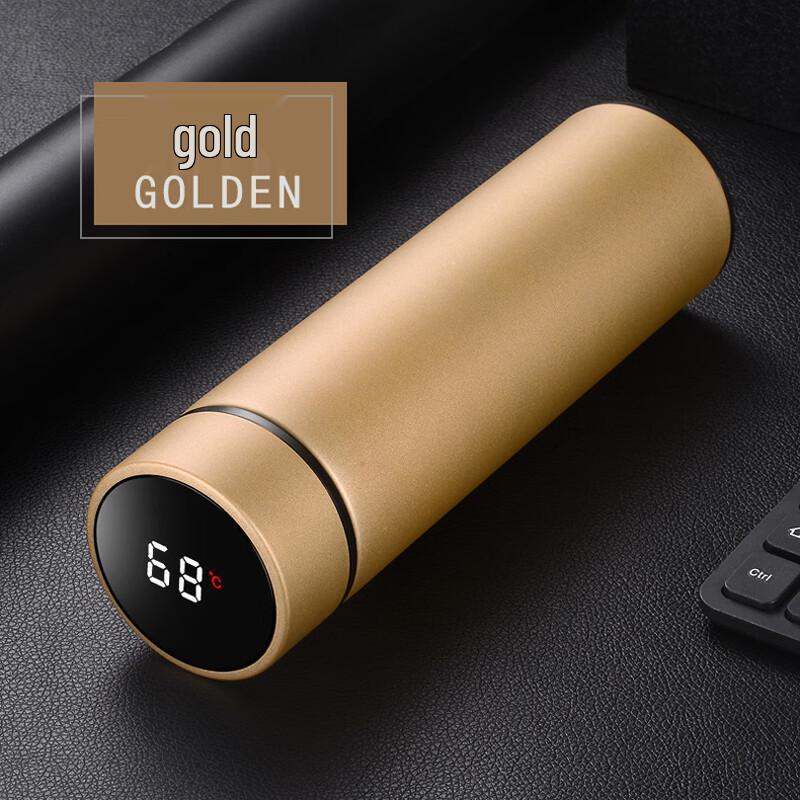 Smart Insulated Tea Bottle with Temperature Display
