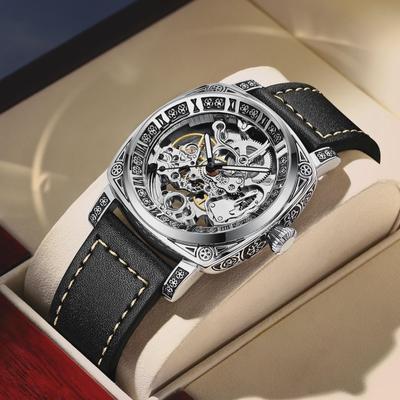 Light Luxury Watch Mens Stainless Steel Alloy Watch Diver 3ATM Waterproof Casual Sport Watch T894