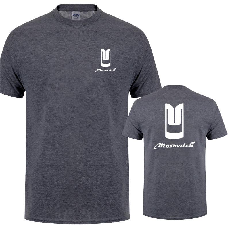 Moskvich T Shirt Summer Unisex Short Sleeve Cotton Tshirts Unisex Tops Tee Lh491