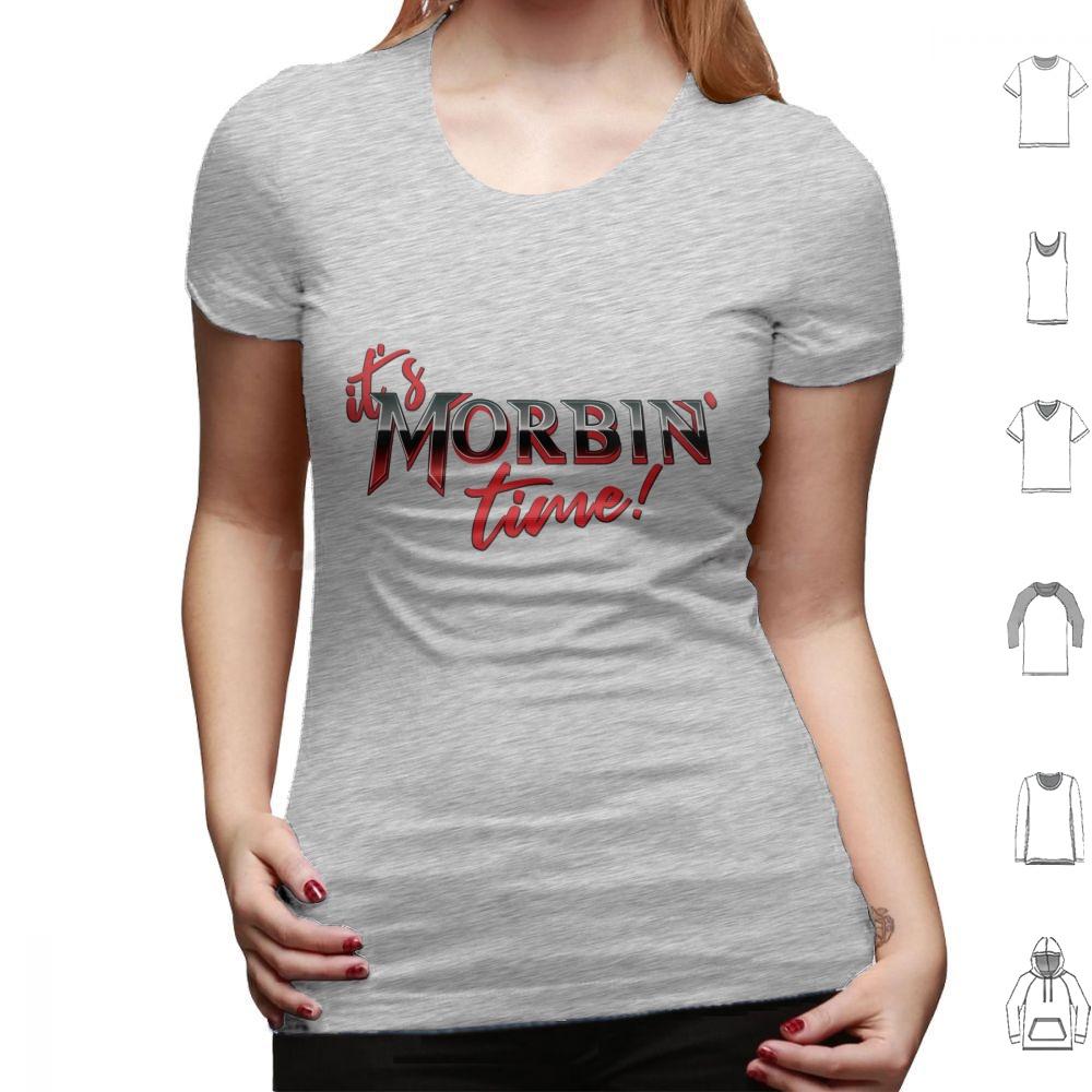 „It’s Morbin Time V1“ T-Shirt, Größe 6XL, Baumwolle, cooles T-Shirt, Meme-Film, Morbin, Morb, Vampir, Superheld, Morbius, Internet