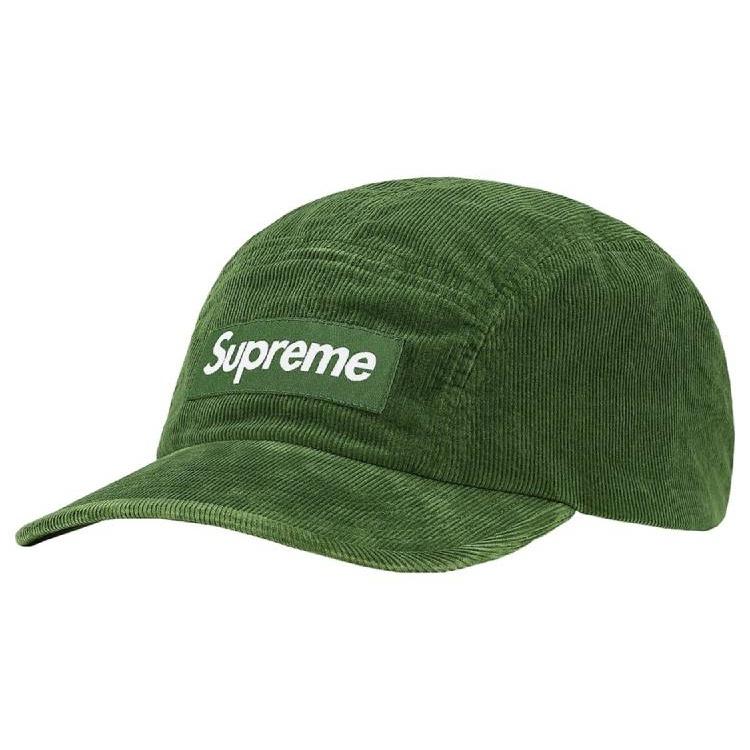 Supreme GORE-TEX Corduroy Camp Cap `Green
