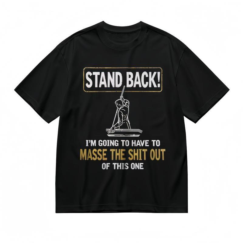 Women's Slight Stretch Breathable Classic T-Shirt Billiards Humor Graphic Tee