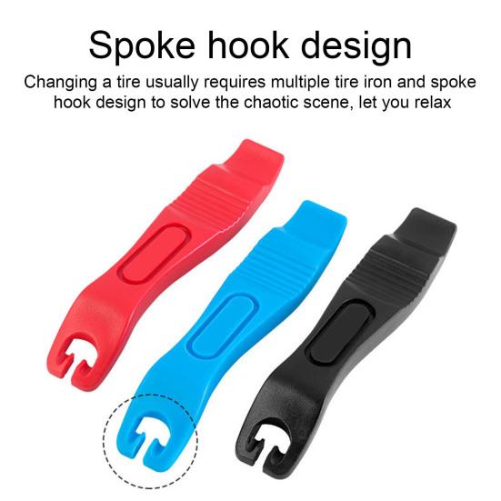 2Pcs Bike Tire Lever Heavy Duty Lightweight Universal MTB Road Mountain Bicycle Tire Removal Tools Bike Repair Accessories