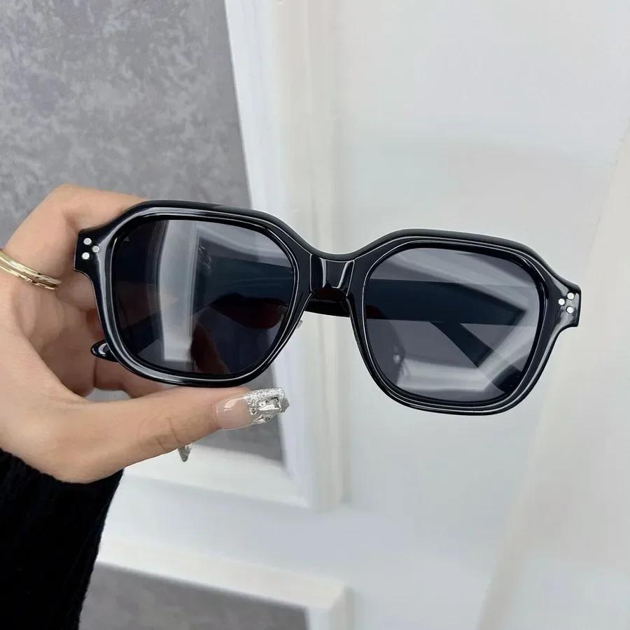 Designer Square Sunglasses Women Men Lovely Brand Classic Sun Glasses Female Male Big Frame Mirror Casual
