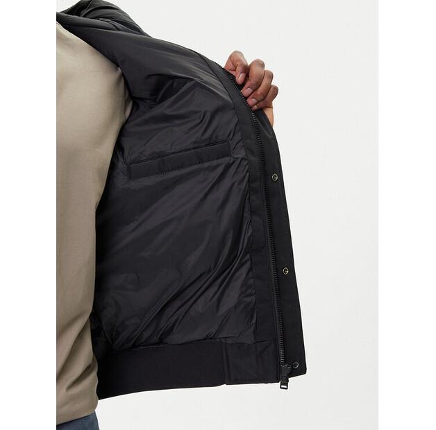 Winter Jacket BOSS Osis1 50547099, Black, Loose Fit