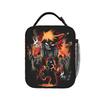 MHA Insulated Lunch Bags Thermal Bag Reusable,Meal Container Boku No Midoriya Leakproof Tote Lunch Box Bento Pouch School