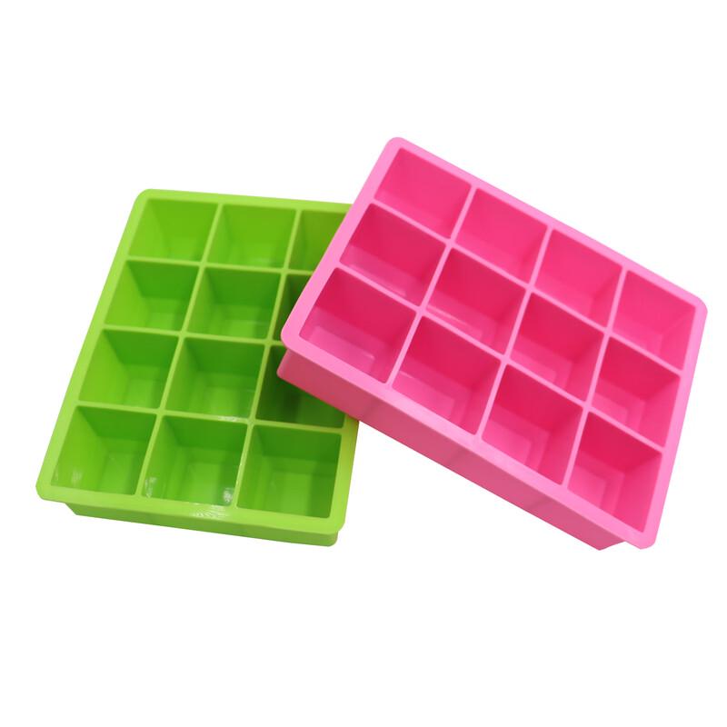 Large Capacity Silicone Ice Cube Tray