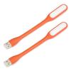2 PCS Portable LED Keyboard Lights Flexible USB LED Light Eye-Protection Reading Lamp for Power Bank PC Notebook Laptop