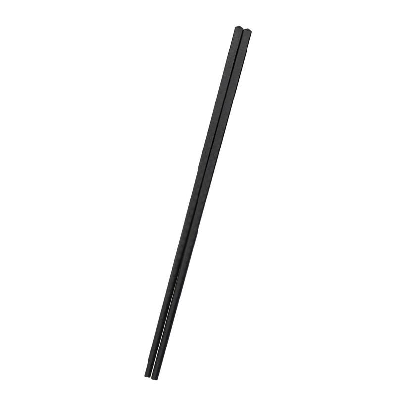 Ruhan Black Bamboo Pattern Alloy Chopsticks