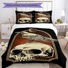 Halloween Bedding Set Breathable Duvet Cover with Pillowcases Decorative Bed Linen for Bedroom Home Decoration Birthday Gift