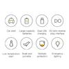 20000mAh Power Car Battery Jump Starter 12V Portable Car Battery Booster Charger Booster Power Bank Starting Device USB Port