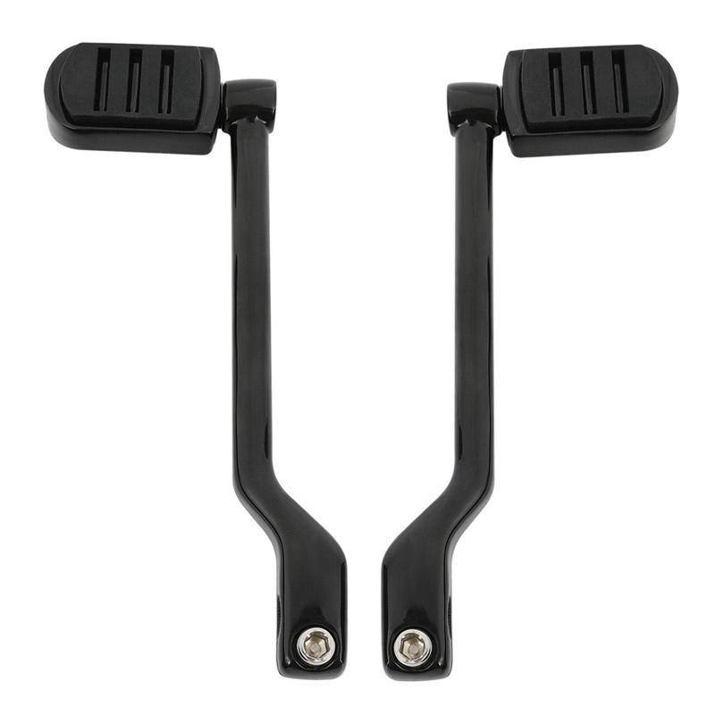 

Мотоциклетные передние и задние рычаги с педалями переключения носком и пяткой для Harley Touring Softail FL Electra Road Black