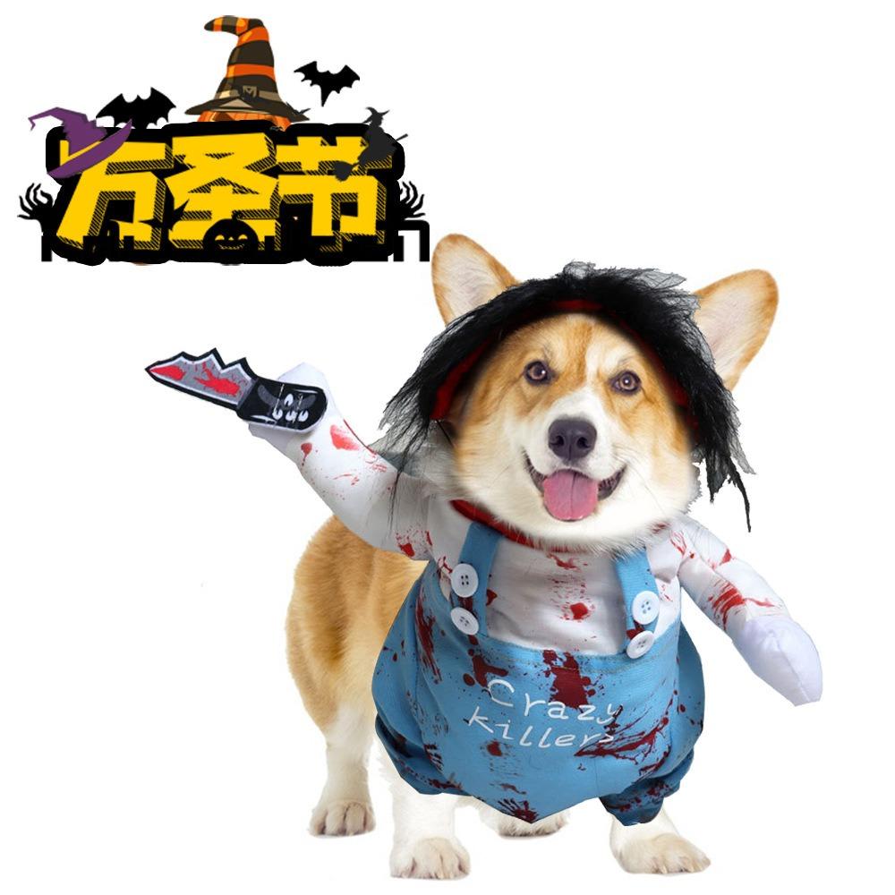 Pet Transformation Cat Funny Christmas Transformation Dog Clothes, Pet Funny Halloween Costumes