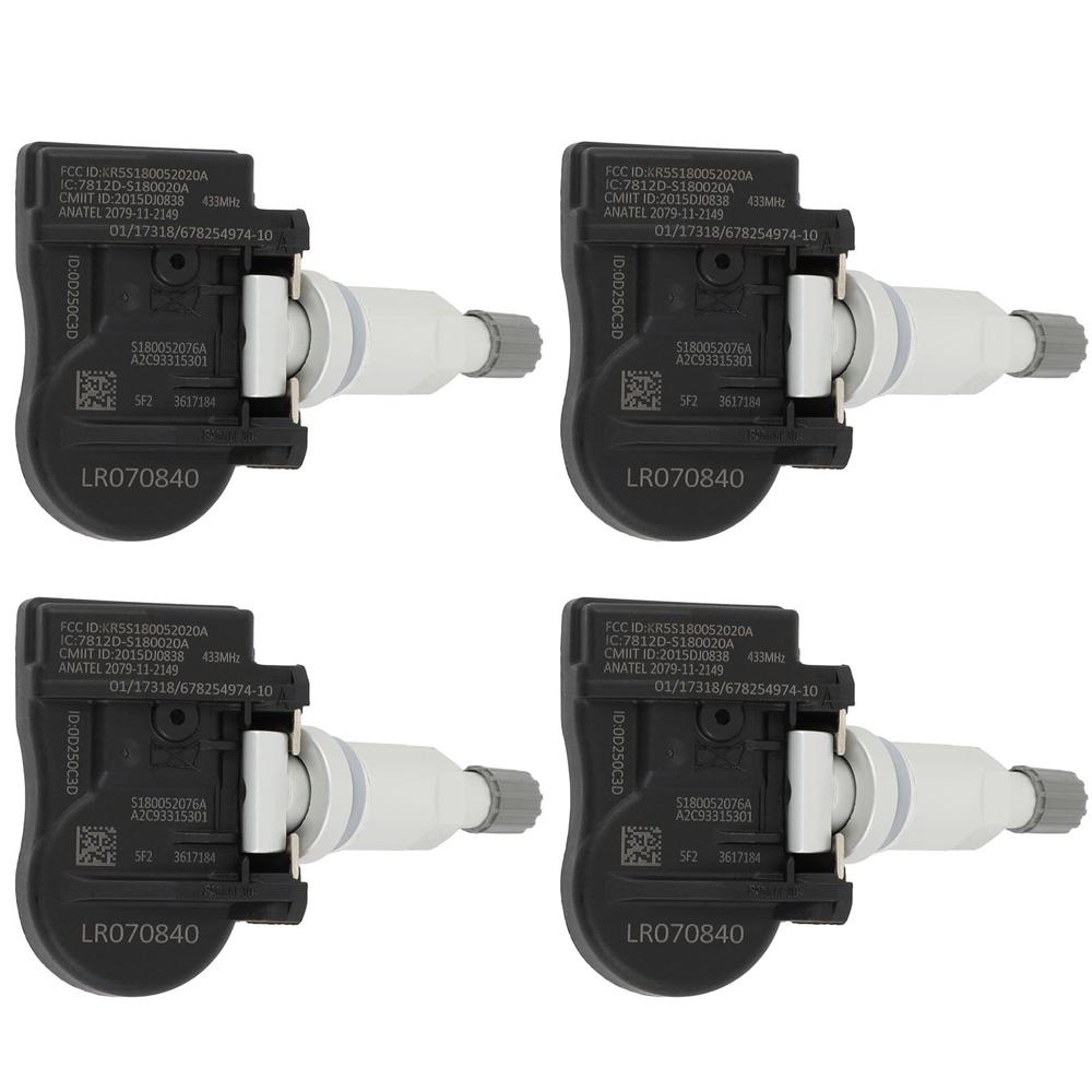 4 buc. senzori de monitorizare a presiunii în anvelope potrivite pentru Land Rover Defender Discovery Freelander LR2 LR3 LR4 Gama GX631A159AA LR070840