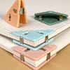 40Pcs Triangle File Book Corner Clip Non-Slip Page Holder for Documents Test Papers Notebooks Colorful Reusable Prevents Curling Folding