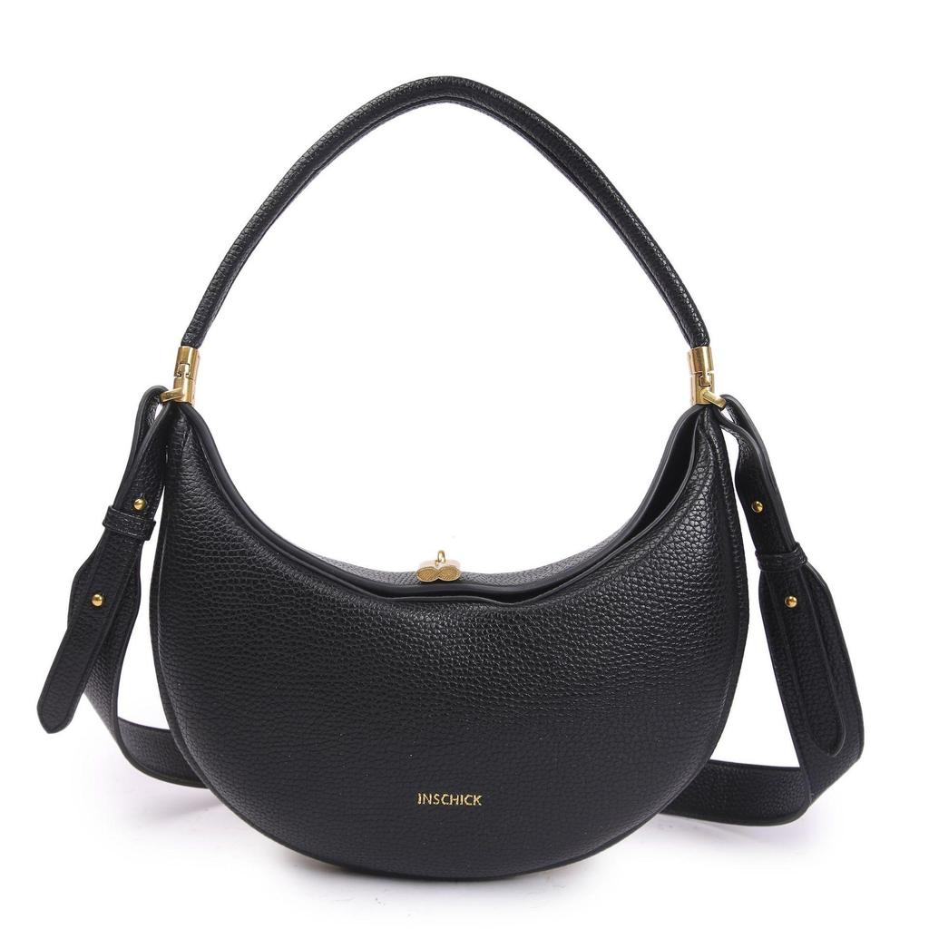 Ladies Carrying Armpit Bags, Commuting Versatile, Medium Size Monthly Curved Bag, Crescent Shaped Single Shoulder Crossbody Bag