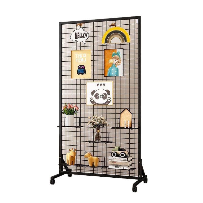 Mobilne półki z siatki drucianej: Stojak na biżuterię i do przechowywania prac przedszkolnych