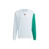 Adidas Originals Trefoil Puppet Series Color-Block Crew Neck Sweater Unisex Tops White HC0342